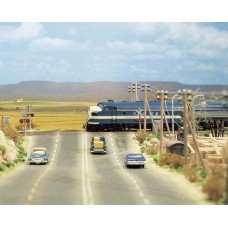 Busch 9710 - Asphalt Road White Markings 48" Busch 9710 - Asphalt Road White Markings 48"